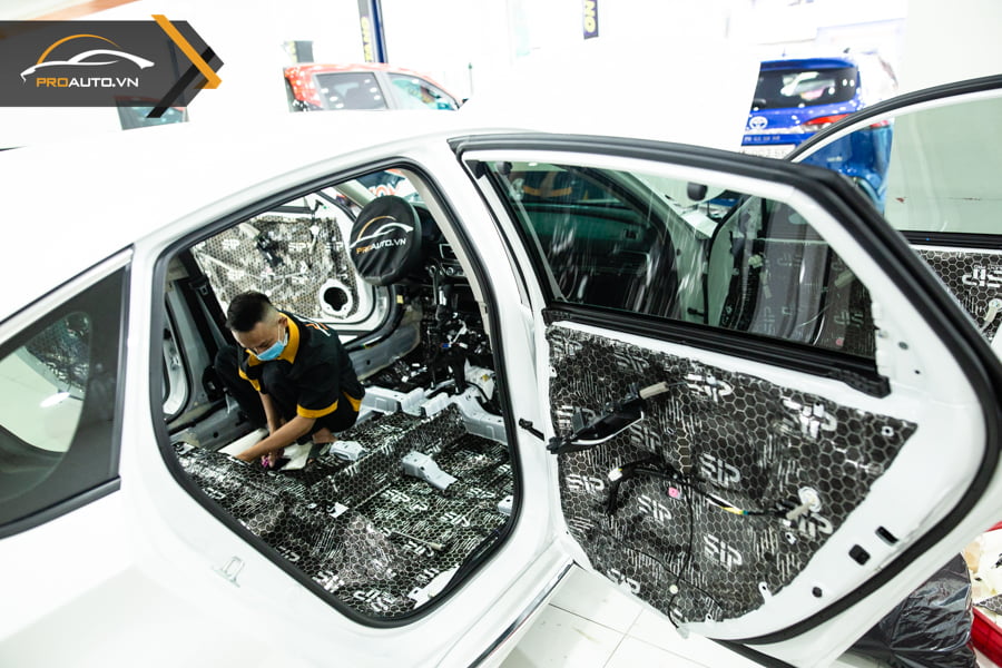 Cách âm xe Honda Accord