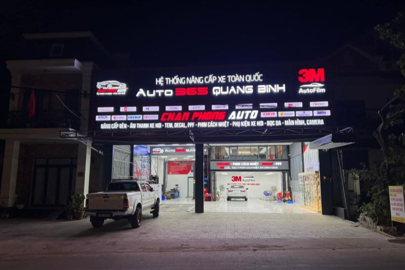 Auto365 Quảng Bình - Địa chỉ dán phim cách nhiệt ô tô tại Quảng Bình