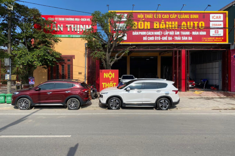 Bốn Bánh Auto - Địa chỉ dán phim cách nhiệt ô tô tại Quảng Bình