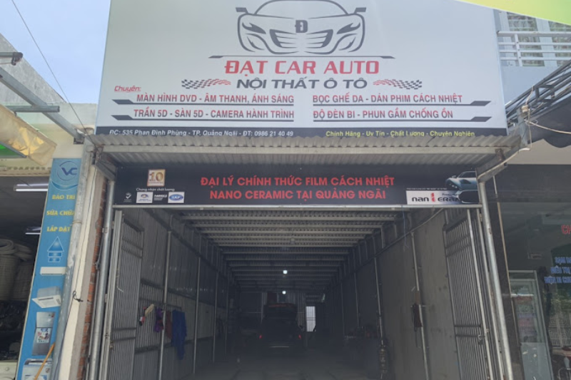 Đạt Car Auto - Địa chỉ dán phim cách nhiệt ô tô tại Quảng Ngãi