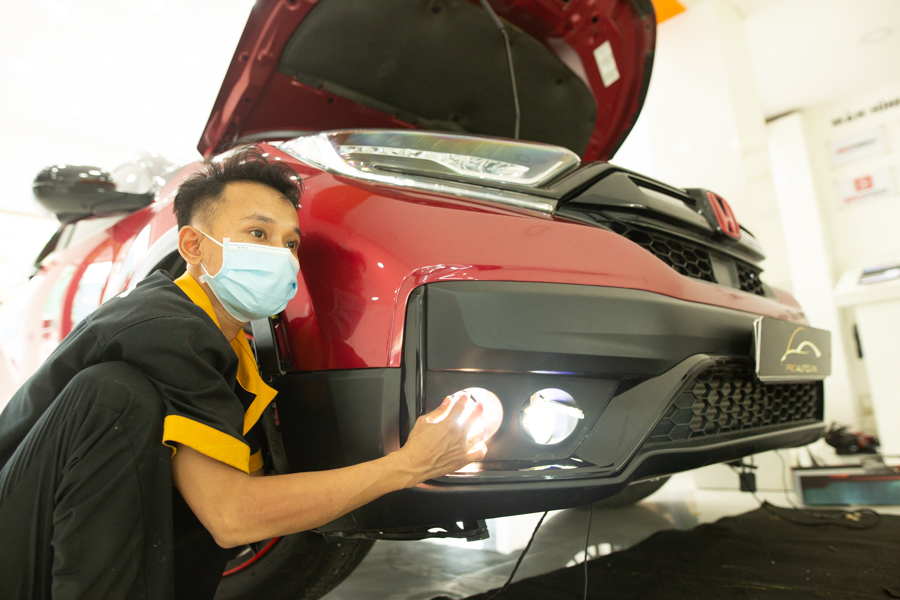 Thi công độ đèn ô tô chuyên nghiệp tại Proauto.vn