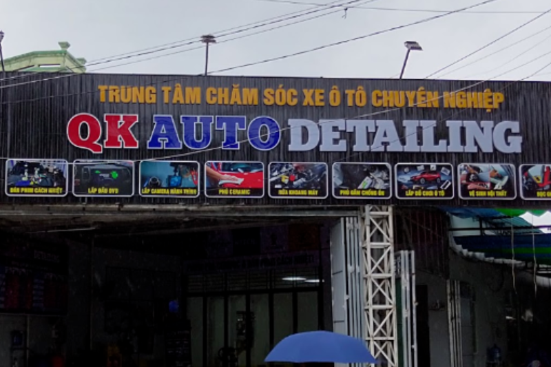 QK Auto Detailing - Địa chỉ dán phim cách nhiệt ô tô tại Quảng Ngãi