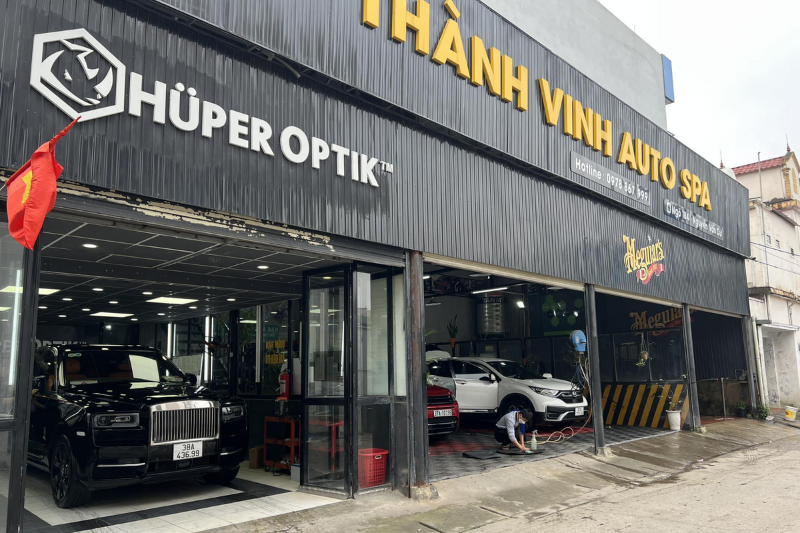 Thành Vinh Auto Spa - Địa chỉ dán phim cách nhiệt ô tô tại Nghệ An