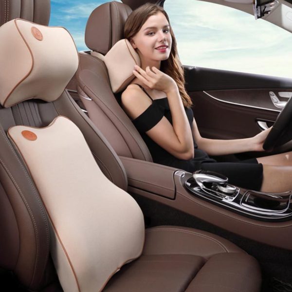 Gối tựa đầu, tựa lưng cao su non FM