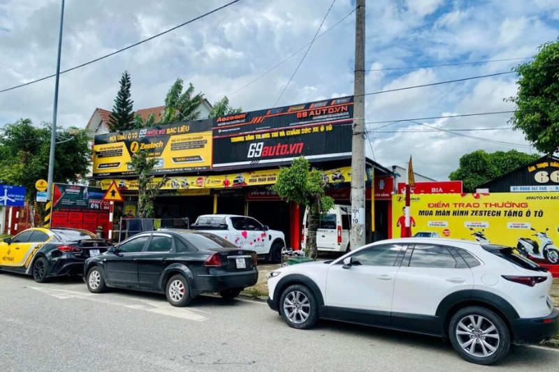 69 Bạc Liêu - Địa chỉ dán phim cách nhiệt ô tô tại Bạc Liêu