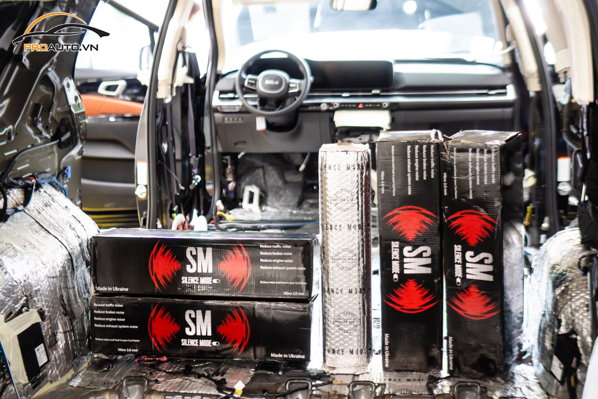 Vật liệu cách âm xe hơi SM