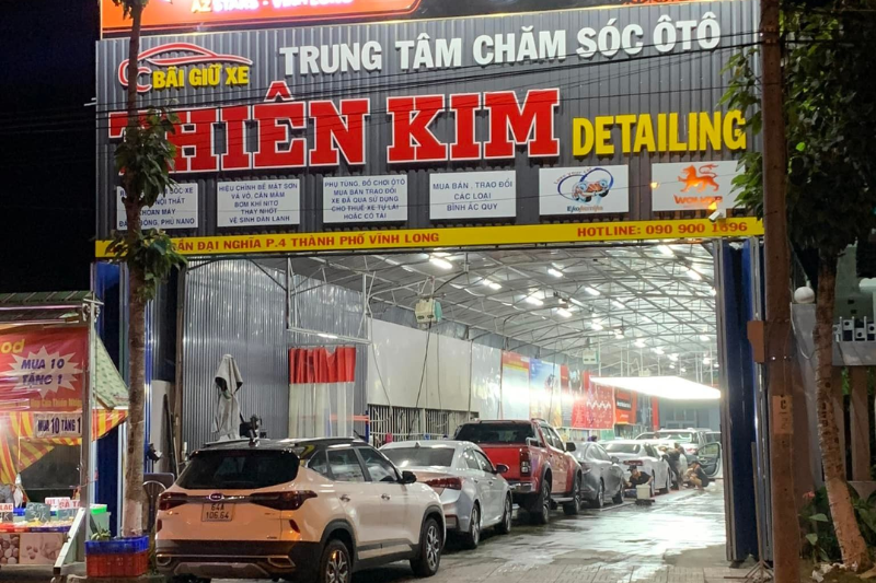 Thiên Kim Detailing - Địa chỉ dán phim cách nhiệt ô tô tại Vĩnh Long