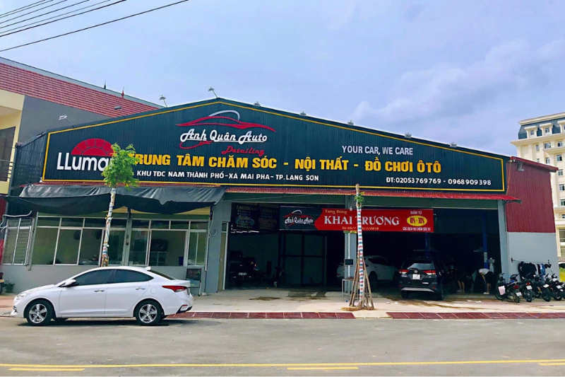 Anh Quân Auto - Địa chỉ dán phim cách nhiệt ô tô tại Lạng Sơn