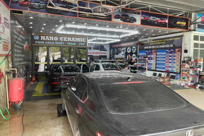 Auto F195 - Địa chỉ dán phim cách nhiệt ô tô tại Điện Biên