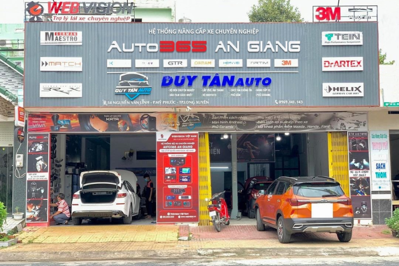 Auto365 - Địa chỉ dán phim cách nhiệt ô tô tại An Giang 