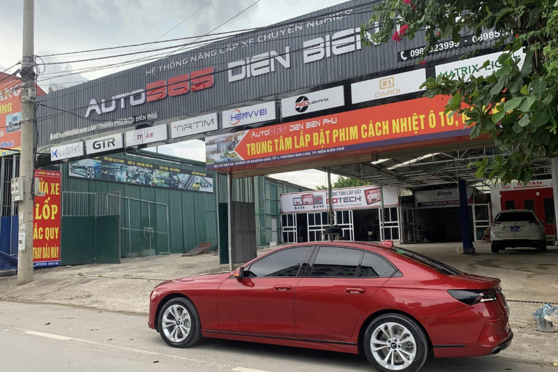 Auto365 - Địa chỉ dán phim cách nhiệt ô tô tại Điện Biên