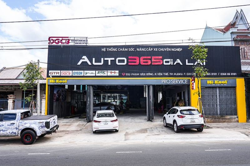 Auto365 - Địa chỉ dán phim cách nhiệt ô tô tại Gia Lai