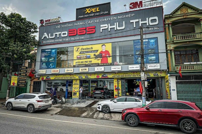 Auto365 Phú Thọ - Địa chỉ dán phim cách nhiệt ô tô tại Phú Thọ