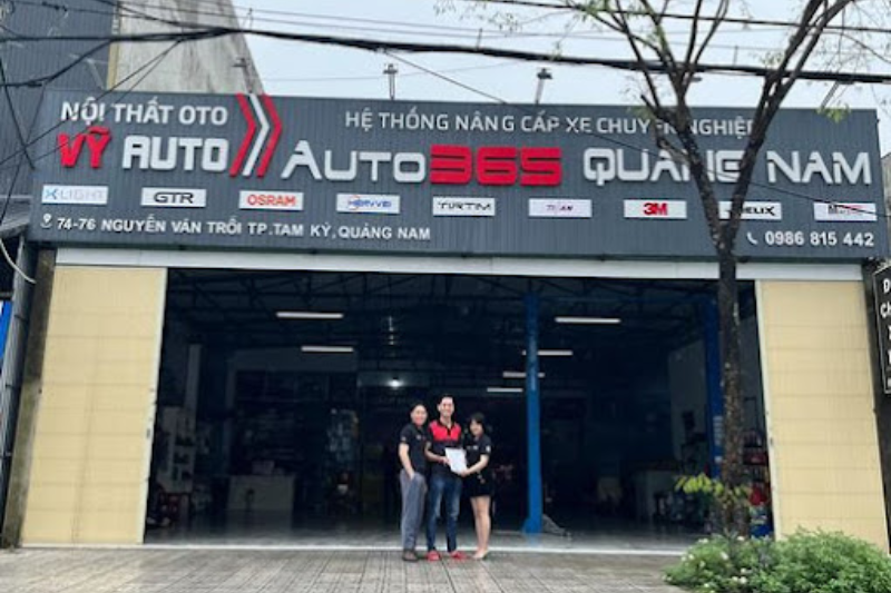 Auto365 Quảng Nam - Địa chỉ dán phim cách nhiệt ô tô tại Quảng Nam