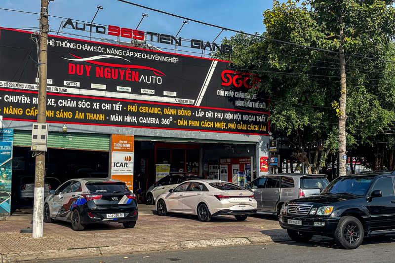 Auto365 Tiền Giang - Địa chỉ dán phim cách nhiệt ô tô tại Tiền Giang