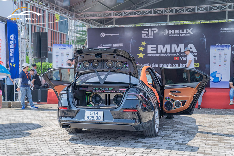 Cấu hình âm thanh Best Of Sound tại EMMA Vietnam 2023