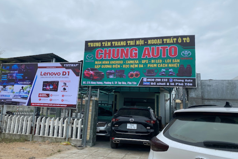  Chung Auto - Địa chỉ dán phim cách nhiệt ô tô tại Phú Yên