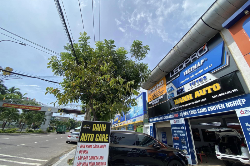 Danh Auto - Địa chỉ dán phim cách nhiệt ô tô tại Bình Định