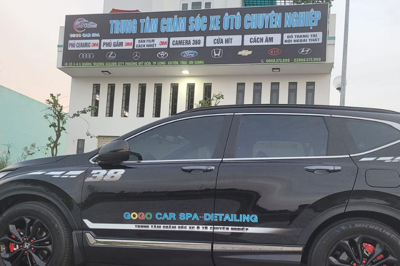 GoGo Car Spa - Địa chỉ dán phim cách nhiệt ô tô tại An Giang