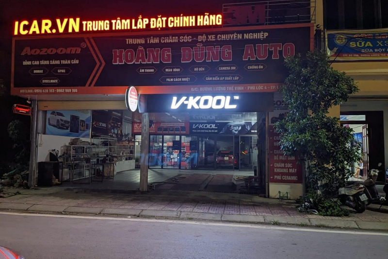 Hoàng Dũng Auto - Địa chỉ dán phim cách nhiệt ô tô tại Lạng Sơn