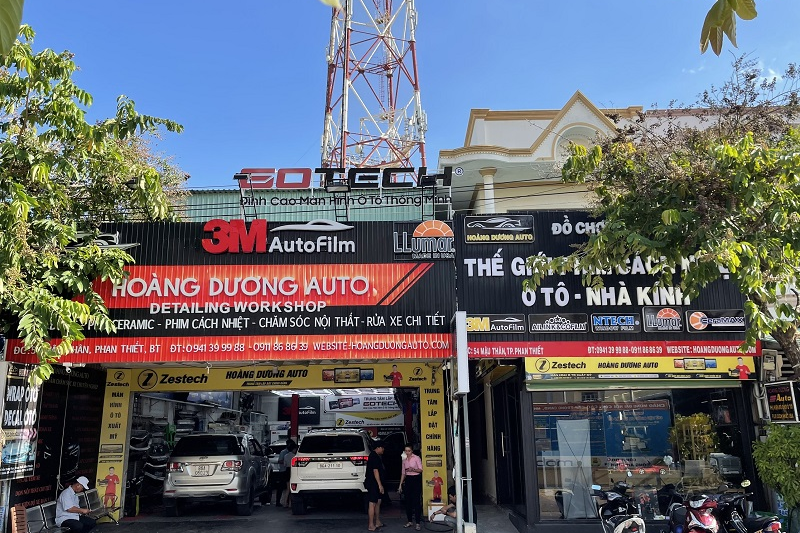 Hoàng Dương Auto - Địa chỉ dán phim cách nhiệt ô tô tại Bình Thuận