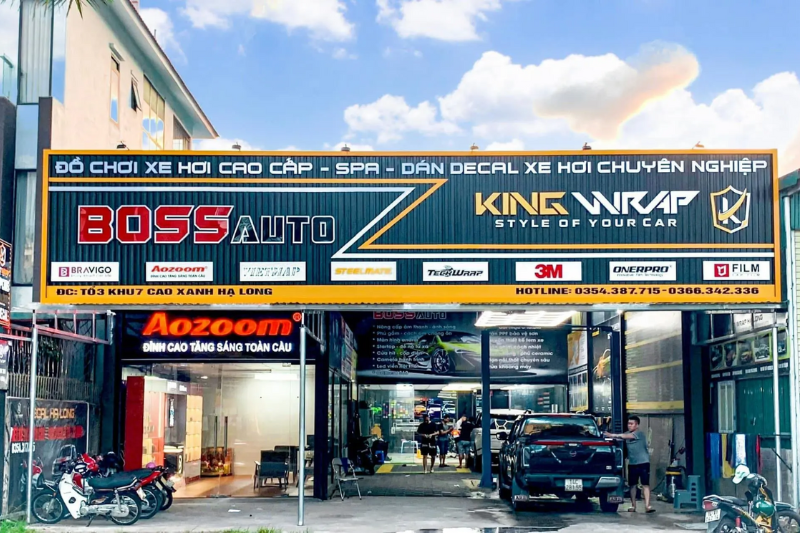 KingWrap - Địa chỉ dán phim cách nhiệt ô tô tại Quảng Ninh