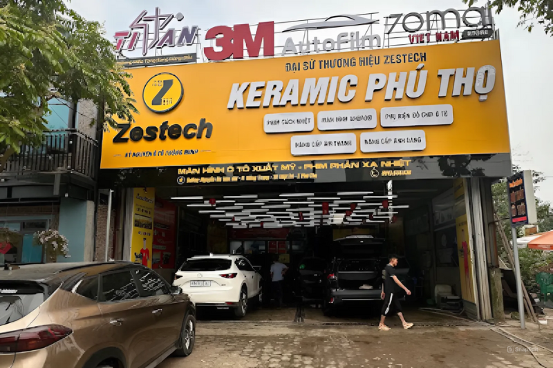 Nội Thất Ô Tô Keramic Phú Thọ - Địa chỉ dán phim cách nhiệt ô tô tại Phú Thọ