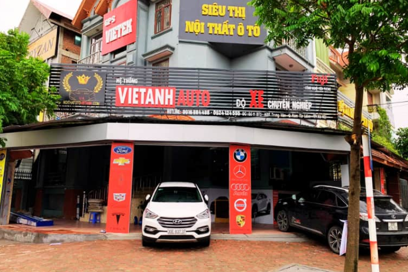 Nội thất ô tô Việt Anh - Địa chỉ dán phim cách nhiệt ô tô tại Phú Thọ