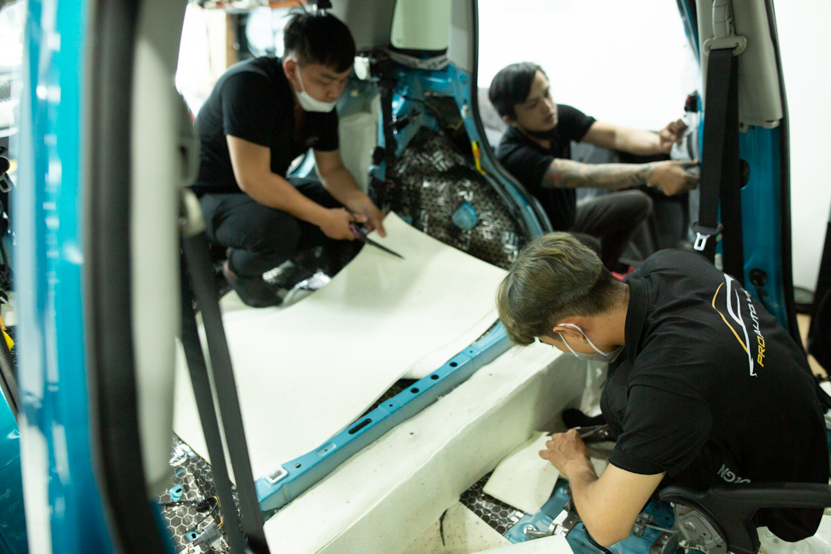 Địa chỉ chuyên cách âm chống ồn ô tô