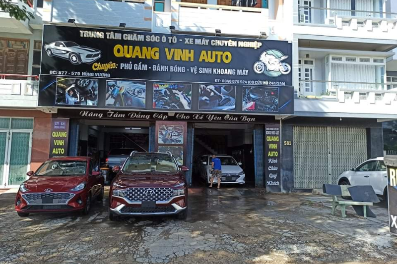 Quang Vinh Auto - Địa chỉ dán phim cách nhiệt ô tô tại Phú Yên