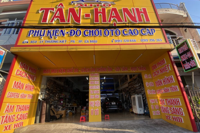 Tân Hạnh Auto - Địa chỉ dán phim cách nhiệt ô tô tại Cà Mau