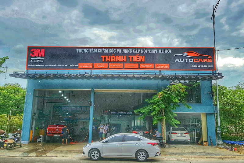 Thành Tiến Auto - Địa chỉ dán phim cách nhiệt ô tô tại Quảng Nam