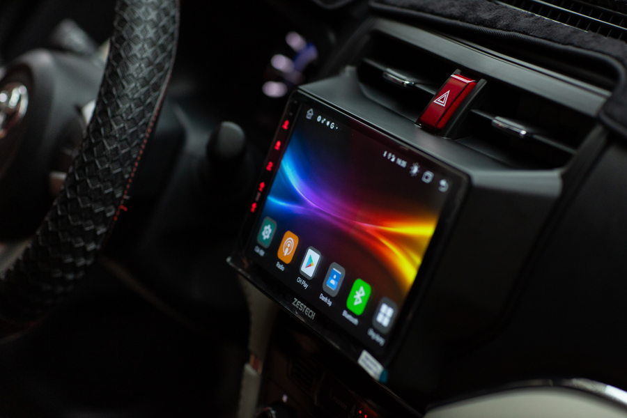 Lắp đặt màn hình DVD Android 