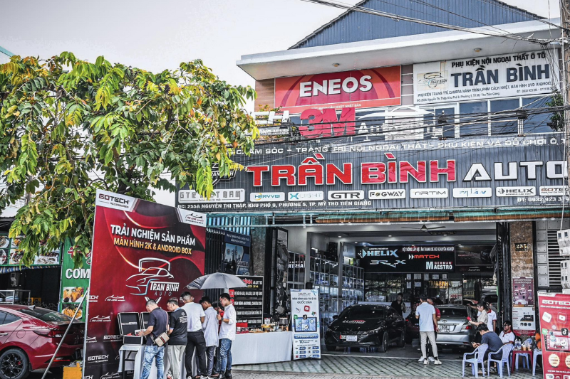 Trần Bình Auto - Địa chỉ dán phim cách nhiệt ô tô tại Tiền Giang