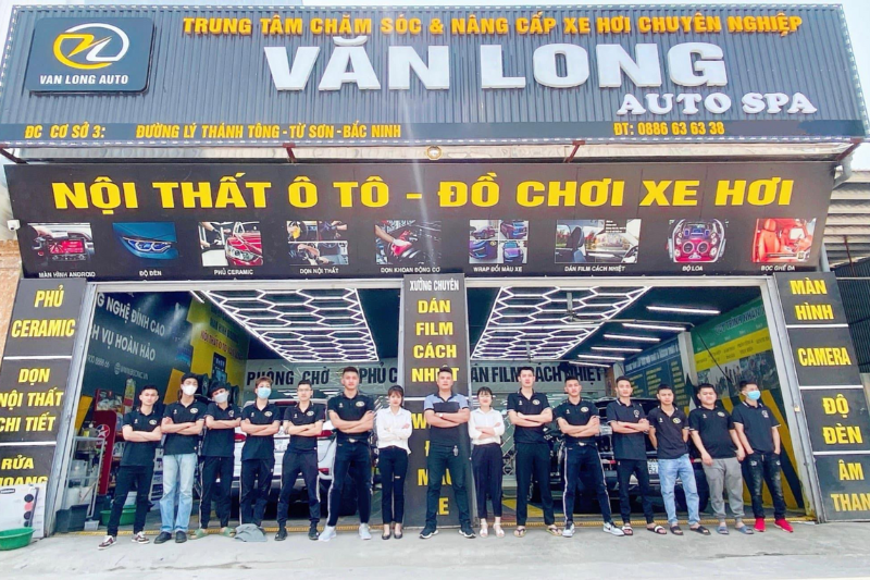 Văn Long Auto - Địa chỉ dán phim cách nhiệt ô tô tại Bắc Ninh
