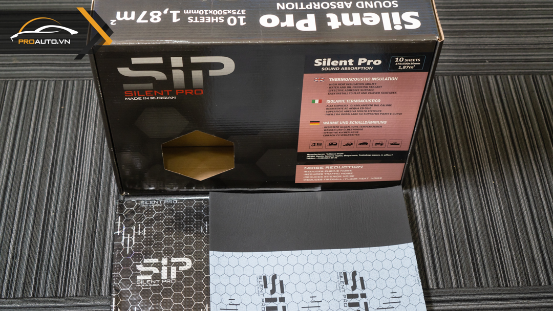 Vật liệu cách âm SIP (Russia)