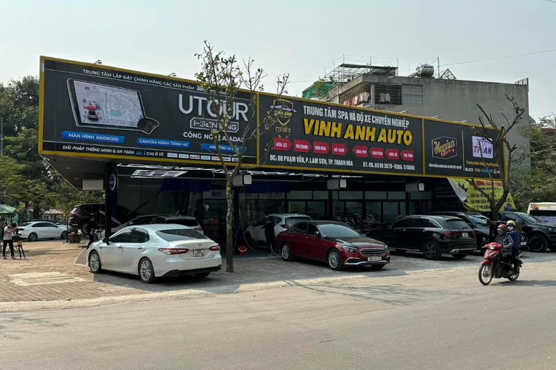 Vinh Anh Auto - Địa chỉ dán phim cách nhiệt ô tô tại Thanh Hóa