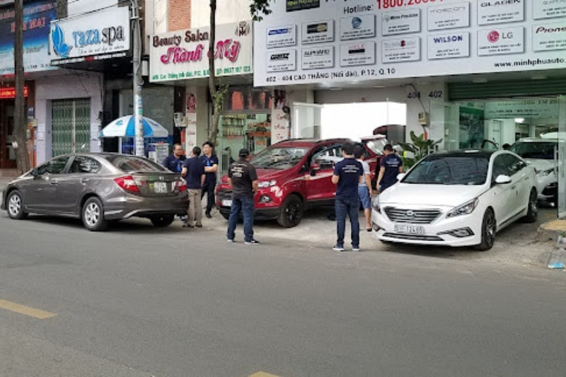 Minh Phú Auto - Địa chỉ dán phim cách nhiệt tại quận 10