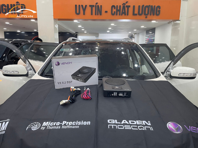 Độ loa sub gầm ghế ô tô