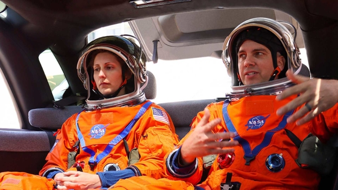 Mẫu xe điện sẽ đảm nhiệm việc chở các phi hành gia tại Trung tâm Vũ trụ Mỹ ( NASA )