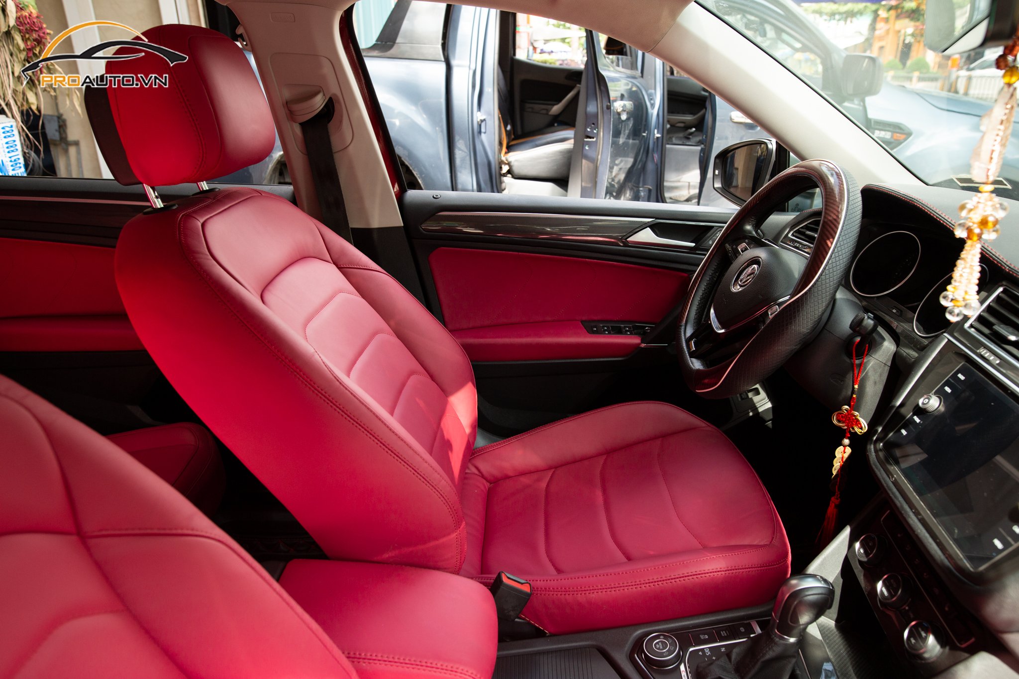 Bọc ghế ô tô da thật