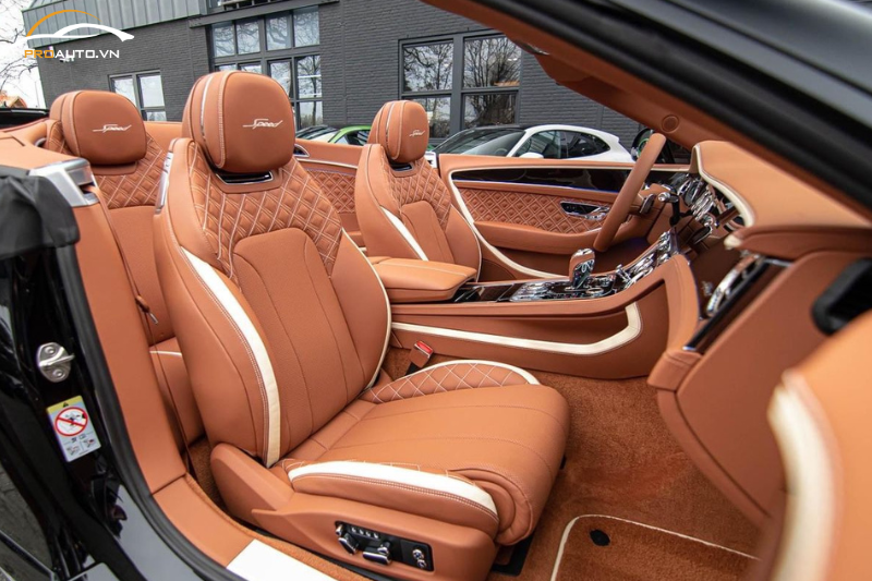 Bentley Continental GT bọc ghế ô tô tại PROAUTO