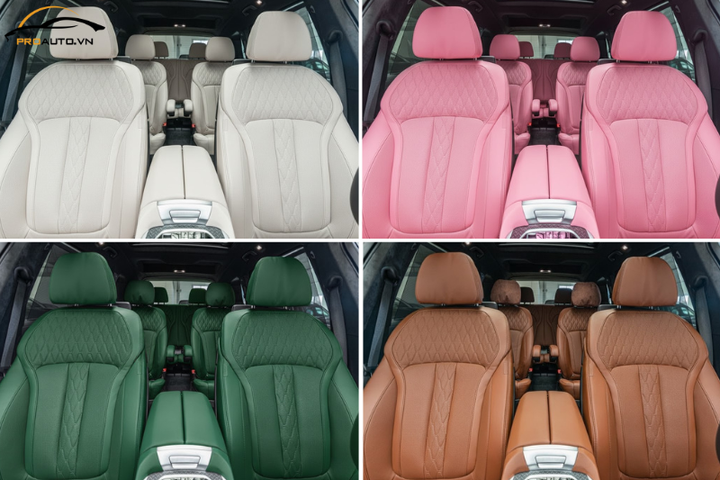 BMW X7 bọc ghế da ô tô tại TPHCM
