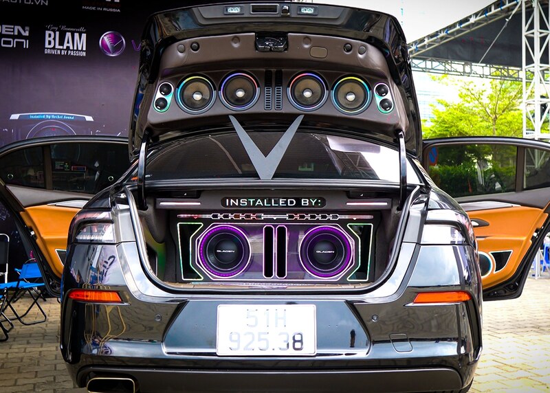 Cấu hình nâng cấp âm thanh xe hơi 