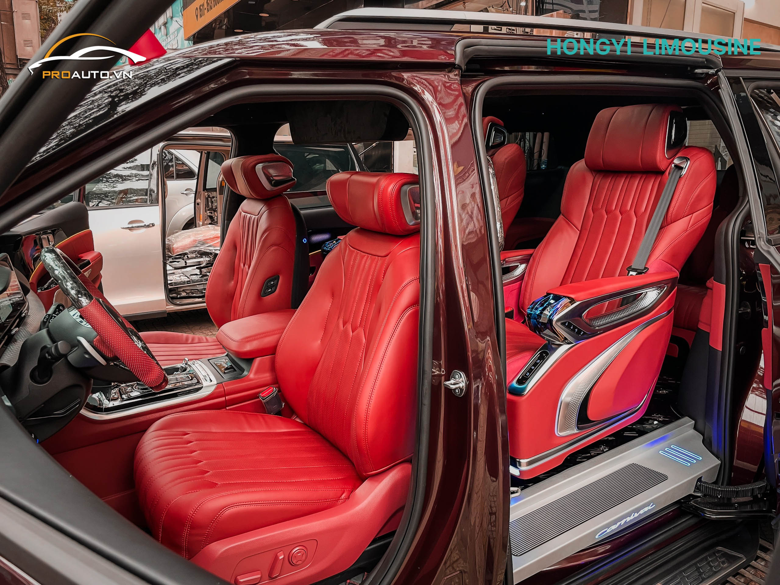 Độ ghế limousine xe ô tô tại Proauto.vn