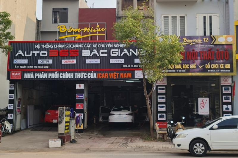 Hệ thống chăm sóc, nâng cấp xe chuyên nghiệp Auto365 Bắc Giang