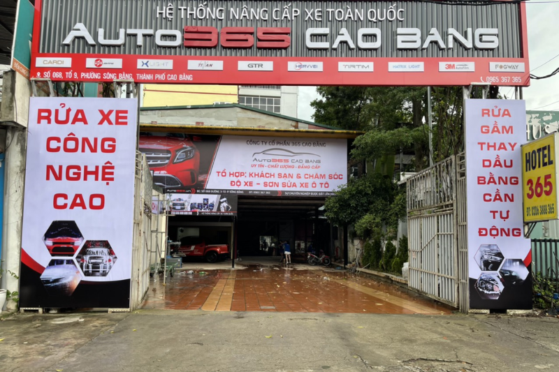 Hệ thống chăm sóc, nâng cấp xe chuyên nghiệp Auto365 Cao Bằng