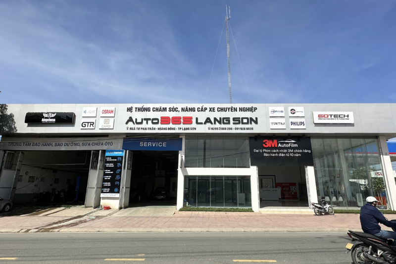 Hệ thống chăm sóc, nâng cấp xe chuyên nghiệp Auto365 Lạng Sơn