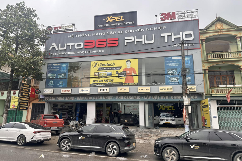 Hệ thống chăm sóc, nâng cấp xe chuyên nghiệp Auto365 Phú Thọ