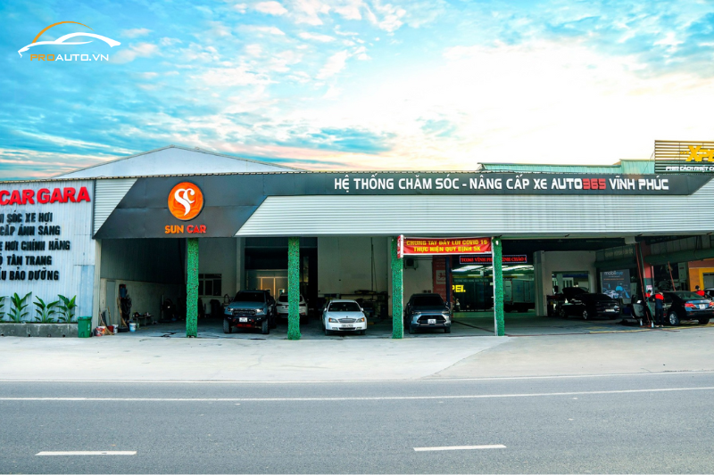 Hệ thống chăm sóc, nâng cấp xe chuyên nghiệp Auto365 Vĩnh Phúc